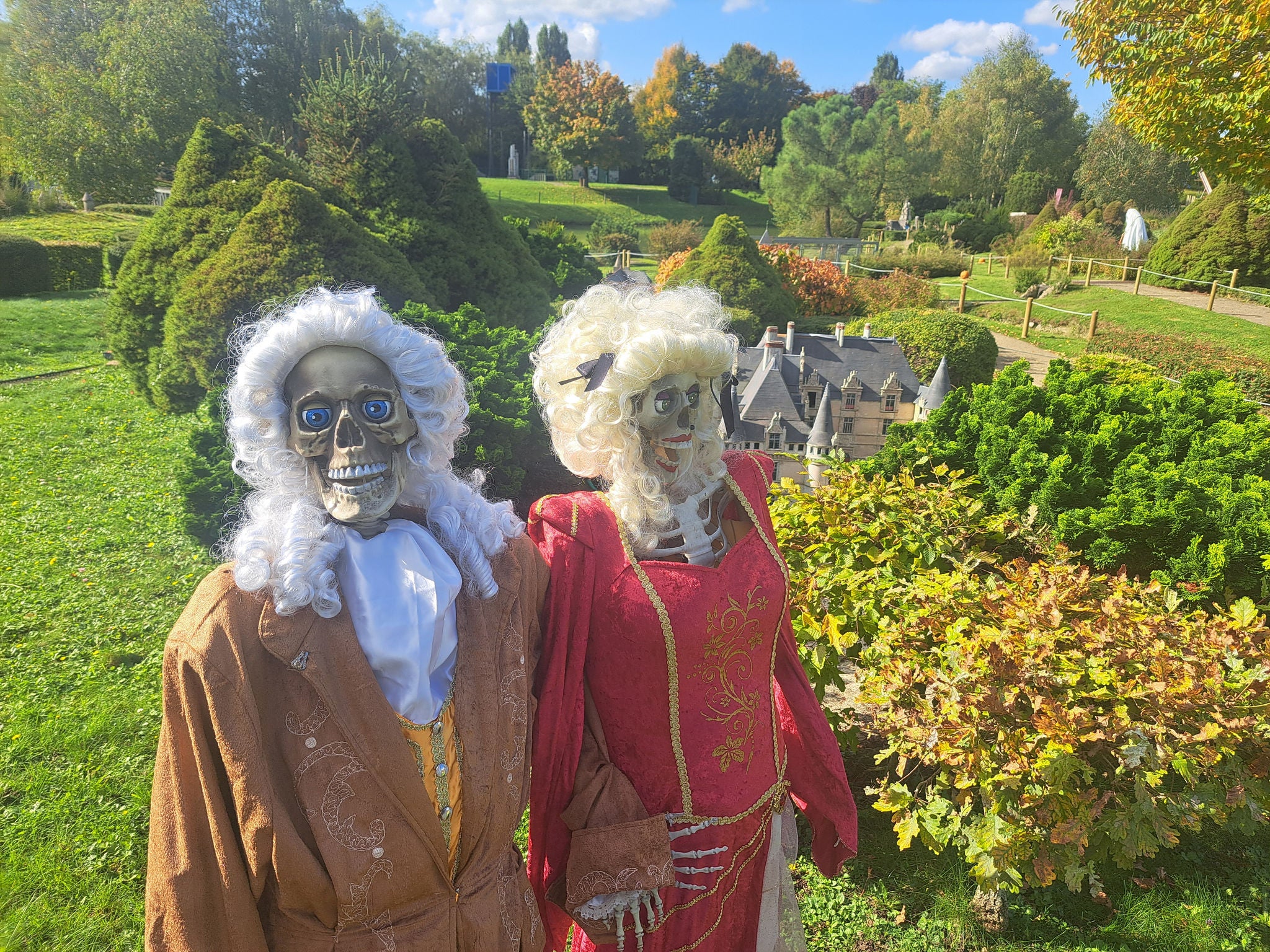 Famille au Château de Vaux le Vicomte 