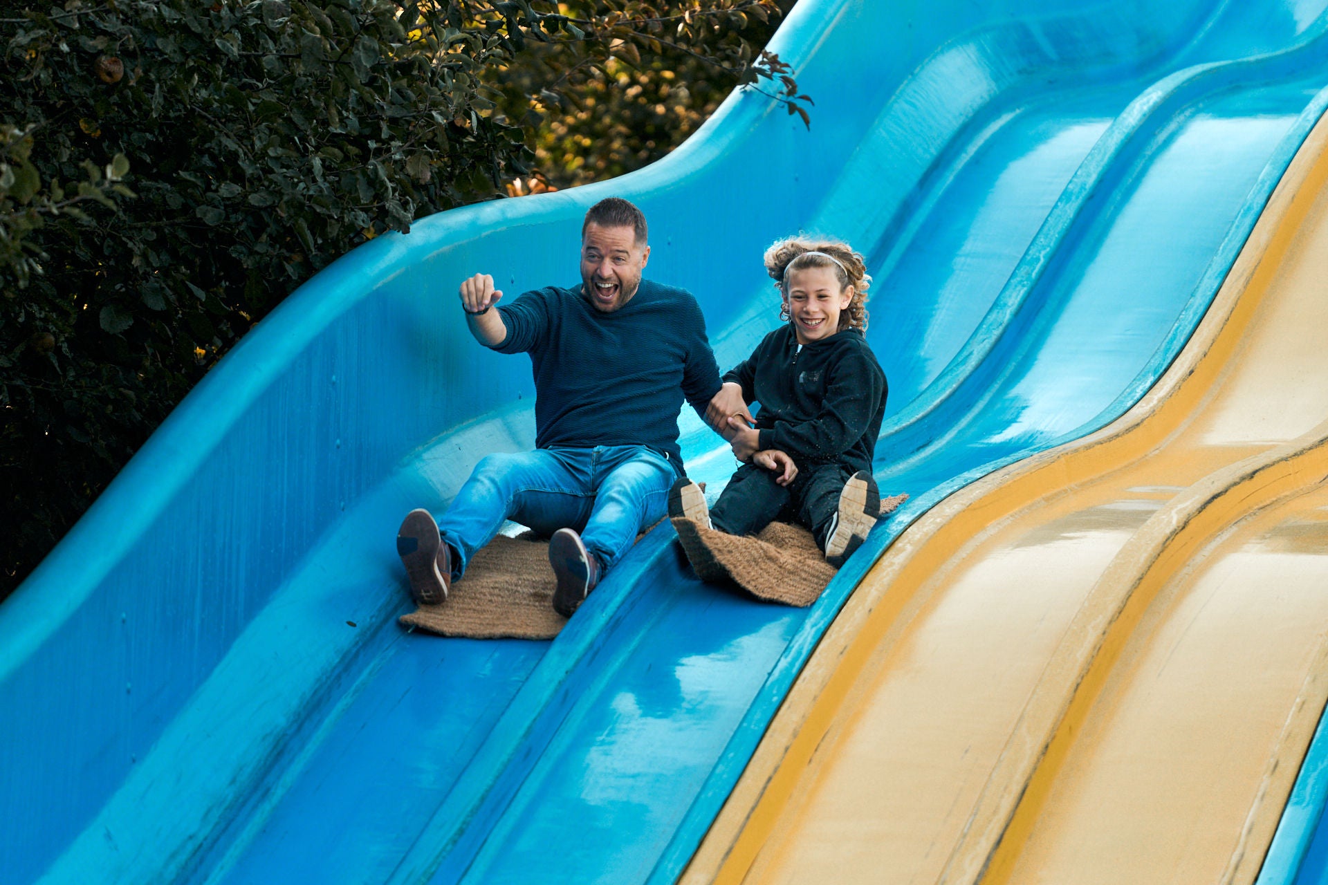 France Miniature toboggan famille