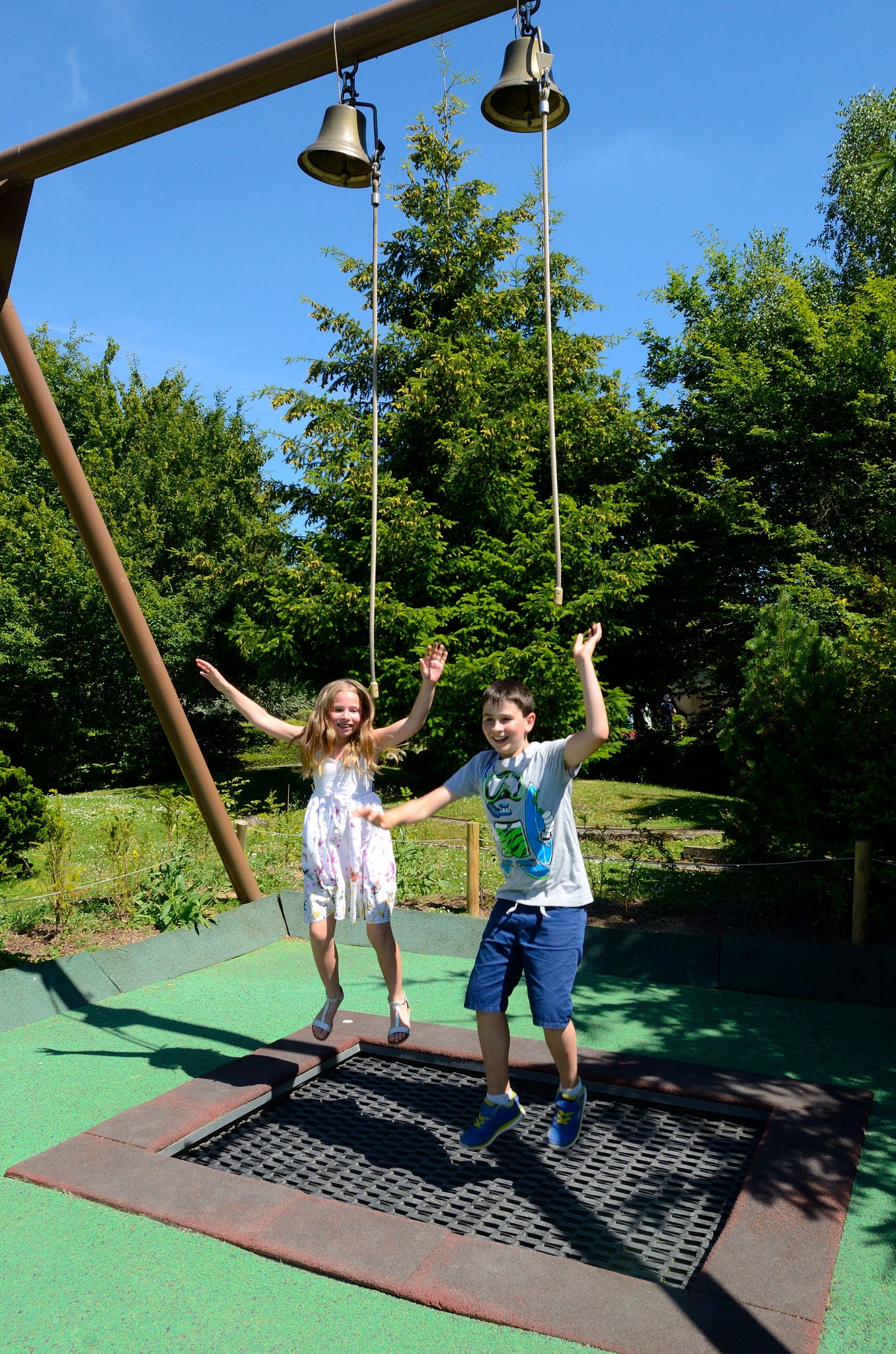 Enfants Cloche Pied